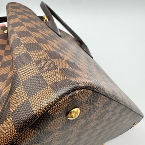 Louis Vuitton Damier Ebene Kensington Tote - Picture 9 of 10